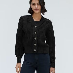 Everlane Texture Cotton Cardigan